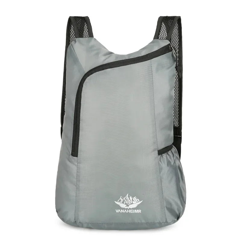 PackFold Air | Faltbarer Rucksack 20L | Ultraleicht & wasserdicht | Kompakt verstaubar | Für Reisen, Wandern & Alltag