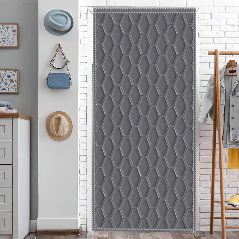 ThermoHaven Winter-Türvorhang | Kälte- & Schallschutz | Wärmedämmend & Blickdicht | Ideal für Zuhause