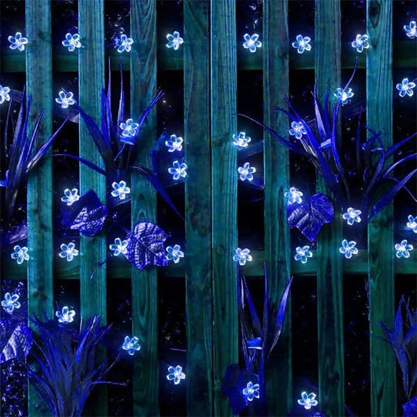 LumiSola Solar Lichterkette | 20–100 LEDs | Warmweiß, Weiß oder RGB | 8 Modi | Für Garten & Balkon | 5–12m