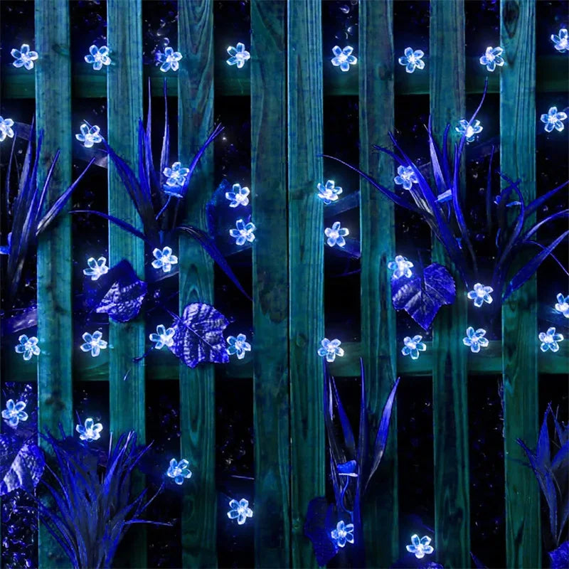 LumiSola Solar Lichterkette | 20–100 LEDs | Warmweiß, Weiß oder RGB | 8 Modi | Für Garten & Balkon | 5–12m
