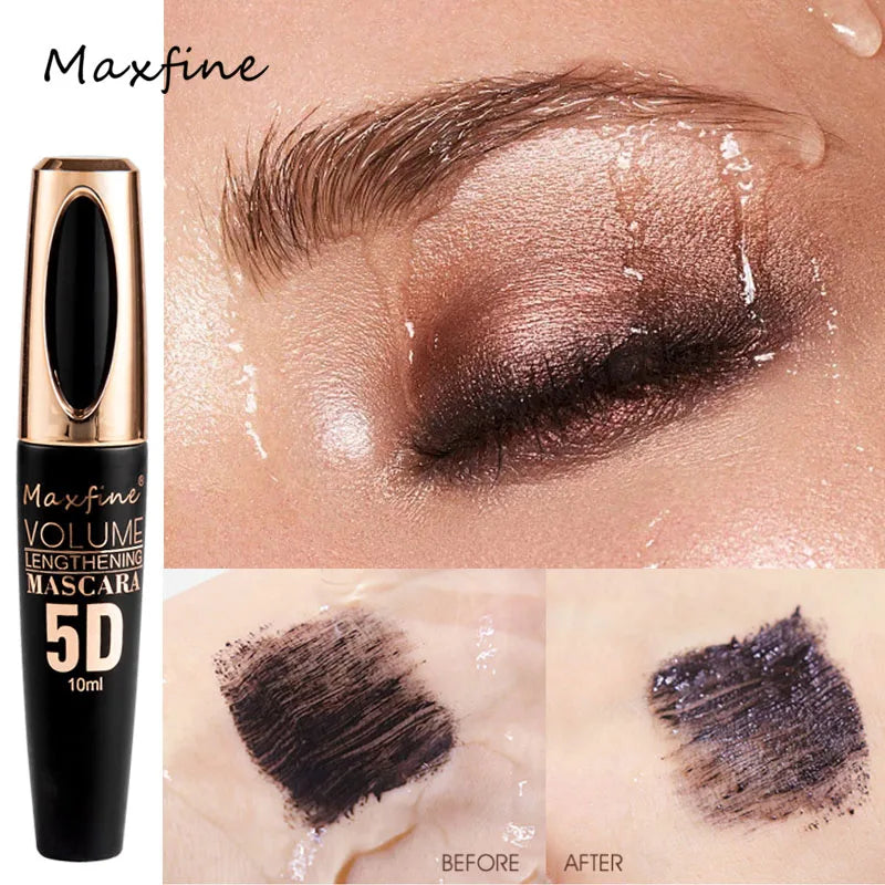 LashCouture 5D 5D Silk Mascara | Extra Volumen & Länge | Wasserfest & langanhaltend | Tiefschwarz für dramatische Wimpern