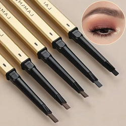 Augenbrauenstift BrowCraft DuoShape | 2-in-1 mit Dreiecksspitze & Bürste | Wasserfest & Präzise | 15,5 cm