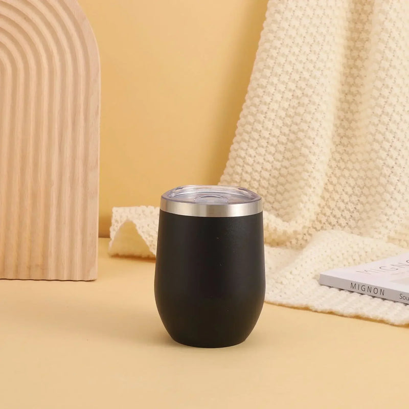 SipMate | Thermobecher 360 ml | Doppelwandiger Edelstahl | Isoliert & Tragbar | To-Go-Becher für Kaffee & Tee
