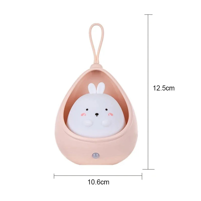 LumiSense Aura | Intelligentes LED Nachtlicht | Bewegungsmelder & 3 Modi | Warmweißes Licht