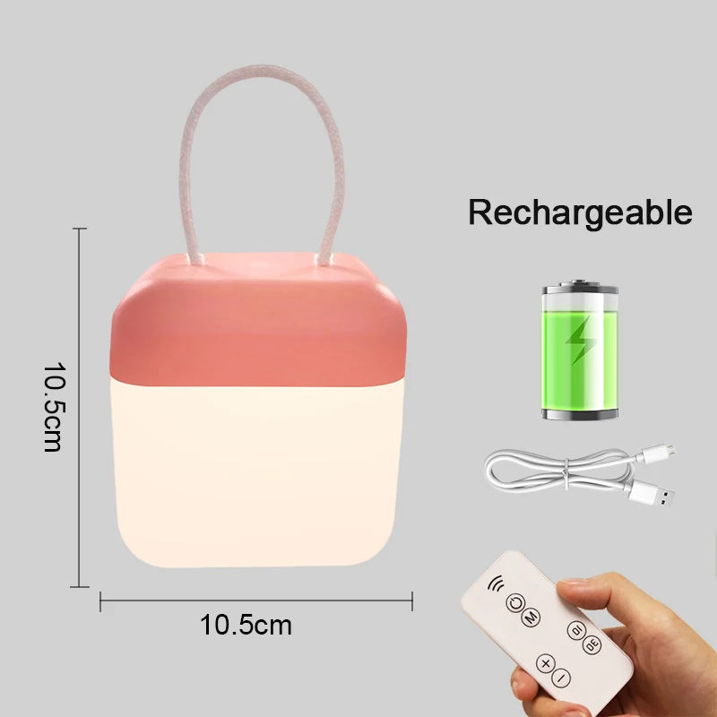 LED Nachtlicht Lumoa | Touch-Steuerung | USB-Aufladung | Warm- & Kaltweiß