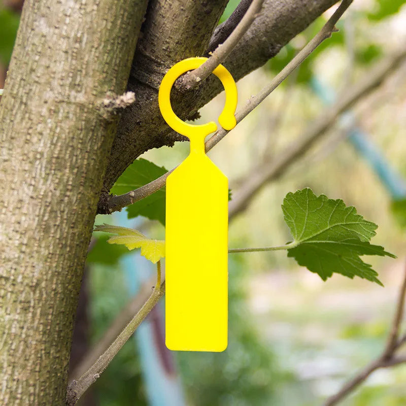 Floravivo Pflanzenetiketten 50er-Set | Wasserdicht & Wiederverwendbar | Mehrfarbig | Für Garten, Gewächshaus & Topfpflanzen