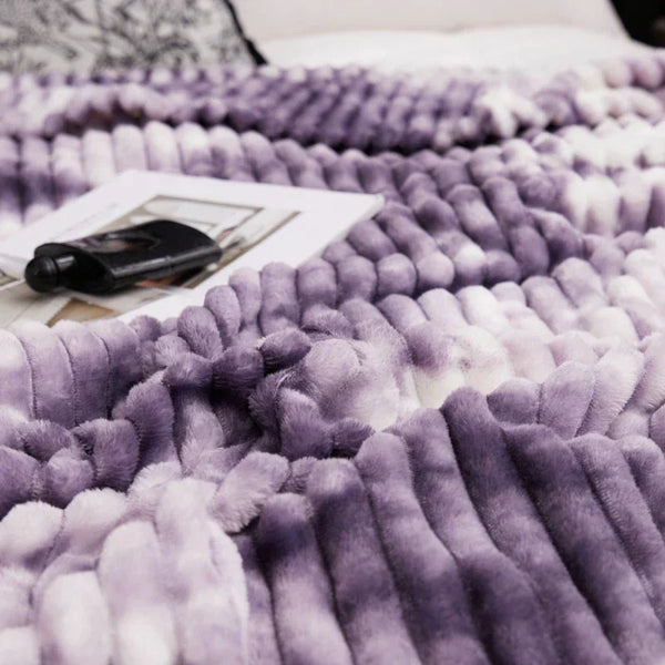 Velura Velvet Decke | Extra Weich & Warm | Luxuriöses Design | 100x70 cm