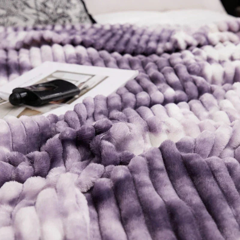 Velura Velvet Decke | Extra Weich & Warm | Luxuriöses Design | 100x70 cm