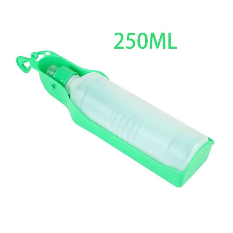 PawHydro Hunde-Wasserflasche To-Go | Faltbar & Auslaufsicher | Für Unterwegs & Reisen | Inkl. Trinknapf