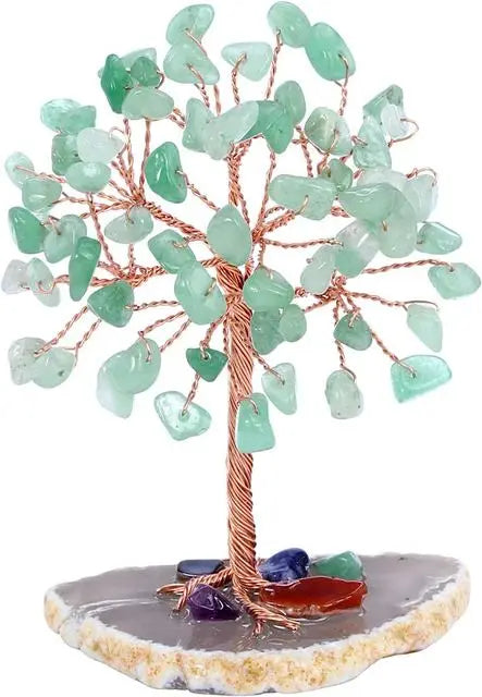 Kristallbaum Lebensbaum | Heilstein Deko | Glücks- & Feng Shui Baum | 12 cm