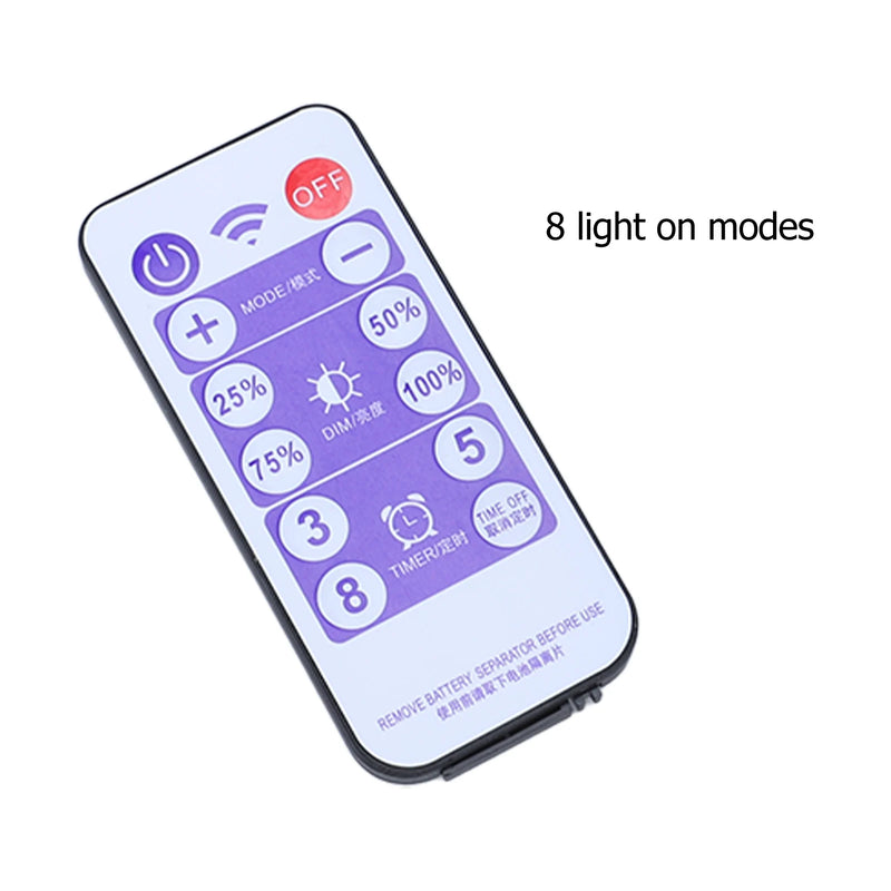 SolviaLux Solar Steuerbox für Lichterketten | Mit Fernbedienung & 8 Modi | Dimmbar & Wasserdicht IP65