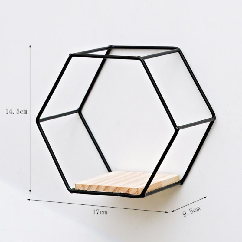 Wandregal HexaForma | Modernes Sechseck-Design | Dekorativ & Praktisch | Leicht zu montieren
