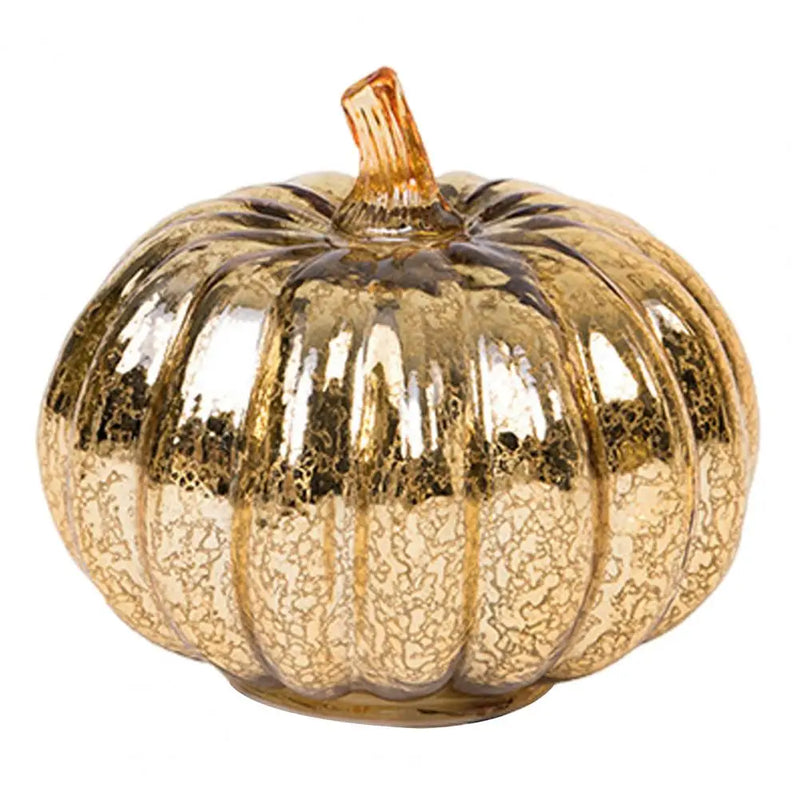Aurelia Glow Glas-Kürbis Deko | Sternenhimmel-Design | LED & Timerfunktion | Herbst & Halloween