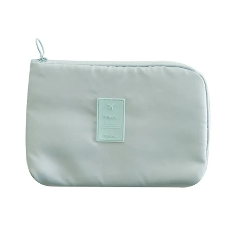 TechTasche Kabeltasche Wasserdicht | Elektronik-Organizer für Reisen | Kompakt & Robust | Nylon 23x15cm