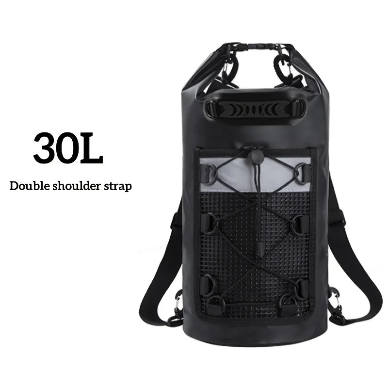 Wasserdichte Dry Bag AQUARIX Motion | 10/20/30 L | Rolltop & Schultergurt | Für Kajak, Strand & Trekking