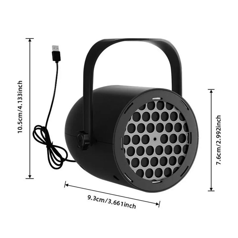SpookLight Projektor | 16 Halloween-Motive | Wetterfest & LED | USB Plug & Play