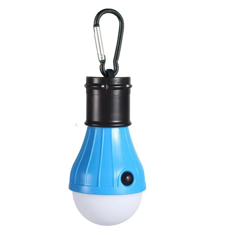 Zeltlampe LumoTrek mit Karabiner | 3 Leuchtmodi & 3 LEDs | Kompakt & Leicht | Für Camping, Wandern & Notfälle