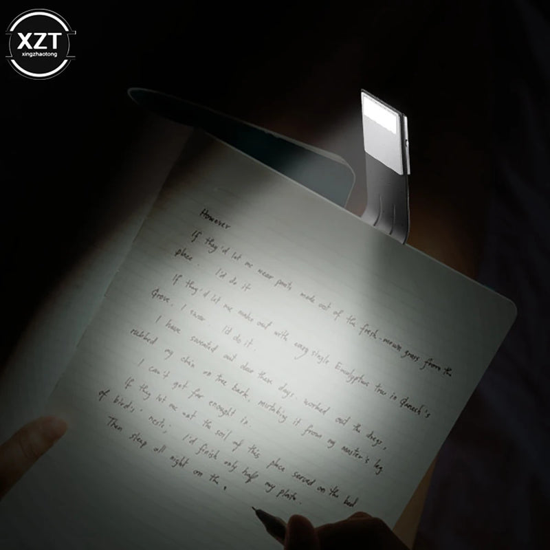 Readelle LED Leselampe mit Clip | USB-aufladbar & 3 Farbmodi | Tragbar & Dimmbar | Für Bücher, eReader & Kindle