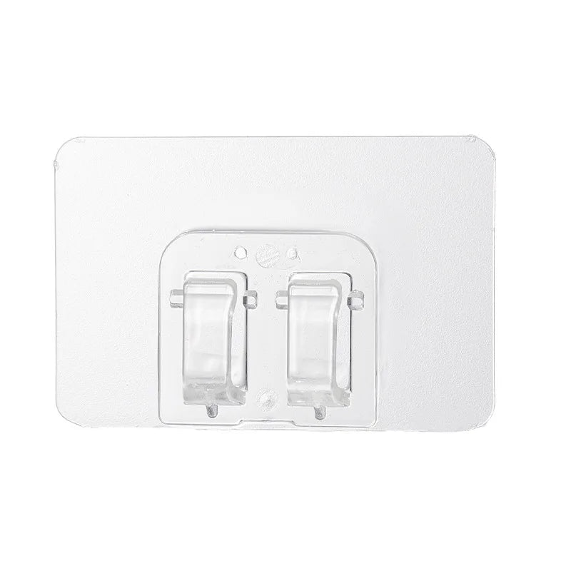 Selbstklebende Haken CLIPNOVA ClearFix | 20/40 Stück | Transparent & Rückstandslos | Outdoor & Indoor | Lichterketten, Kabel & Deko