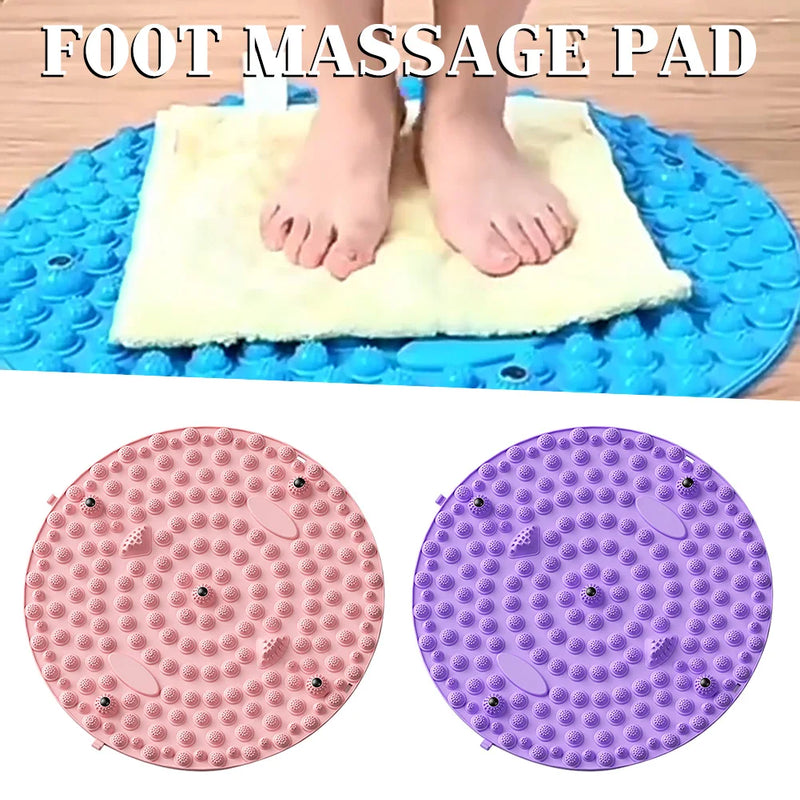Vitanuro StepBalance Fußmassage Akupressur Fußmassage-Matte 35 cm | Magnetisch & Tragbar | Zur Entspannung & Muskelstimulation | 1 oder 2 Stück