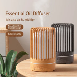 Auralis Mini Aroma Diffuser | 150 ml | Ultraschall & LED Stimmungslicht | USB-Betrieb | Leise Luftbefeuchtung