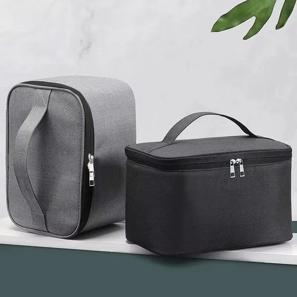 Kulturtasche UrbanVantex Herren | Großes Volumen & Doppelkammer-Design | Wasserabweisend & Leicht | Aus Oxford-Gewebe