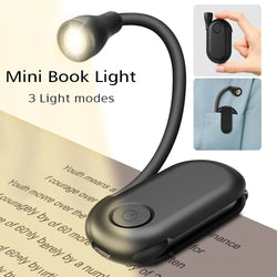 Mini LED Lampe ClipBright | Tragbare USB-Leselampe & Notlicht | 400–500 mAh Akku | 1000 Lumen | Dimmbar