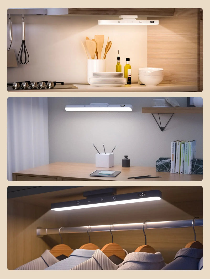 Tischlampe LumoMag | LED Touch & Magnetisch | 2500 mAh Akku | Dimmbar & Wiederaufladbar