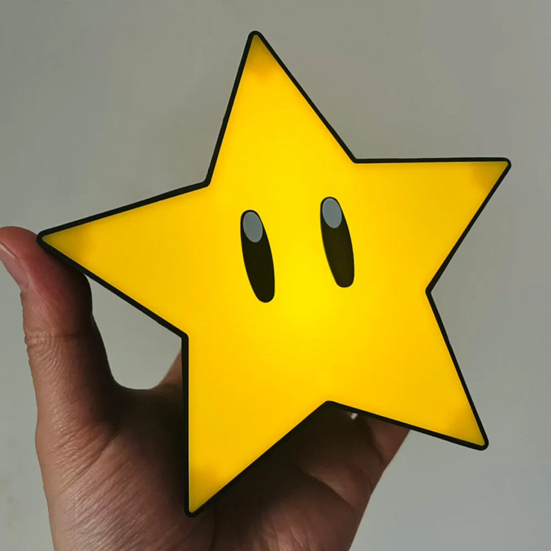LumiStar 3D LED Nachtlicht | USB-Aufladung | Musik-Sync | Deko Lampe für Teens & Erwachsene