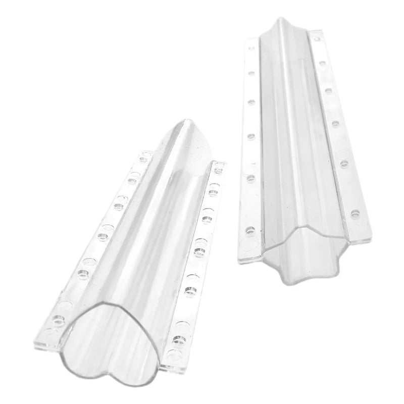 FructoForm Obst- & Gemüseform Set | Herz & Stern | Wiederverwendbare Wachstumsformen aus Kunststoff | 20 × 6,5 × 4 cm