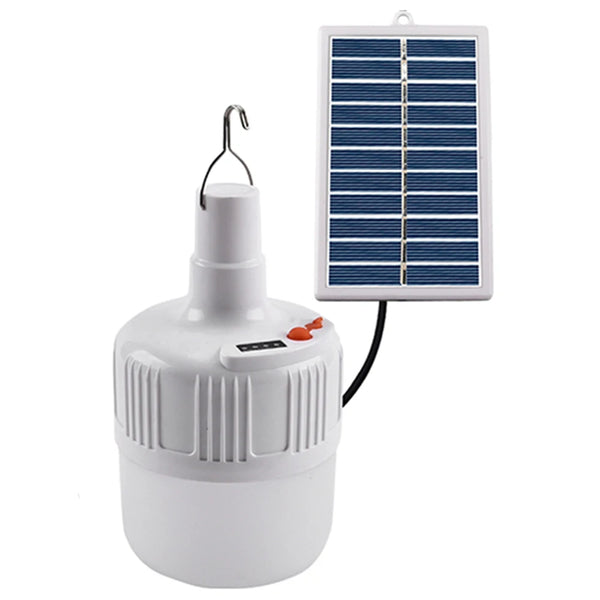 Solanite Solar LED Hängelampe | 6–12 Std. Licht | Wiederaufladbar & IP65 Wasserdicht | Für Camping, Garten & Notfälle