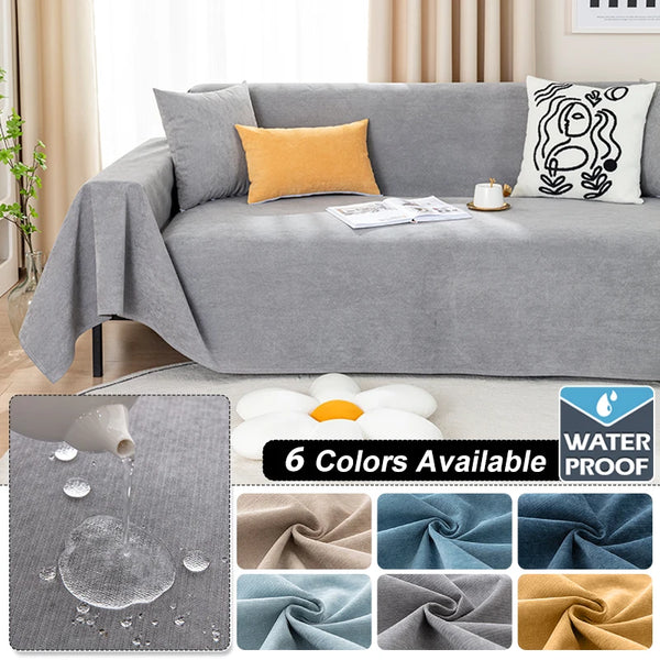 HomeGuard Sofa-Decke | Wasserdicht & Kratzfest | Staubschutz & Allround-Überwurf | Für Sofa, Bett & Wohnraum