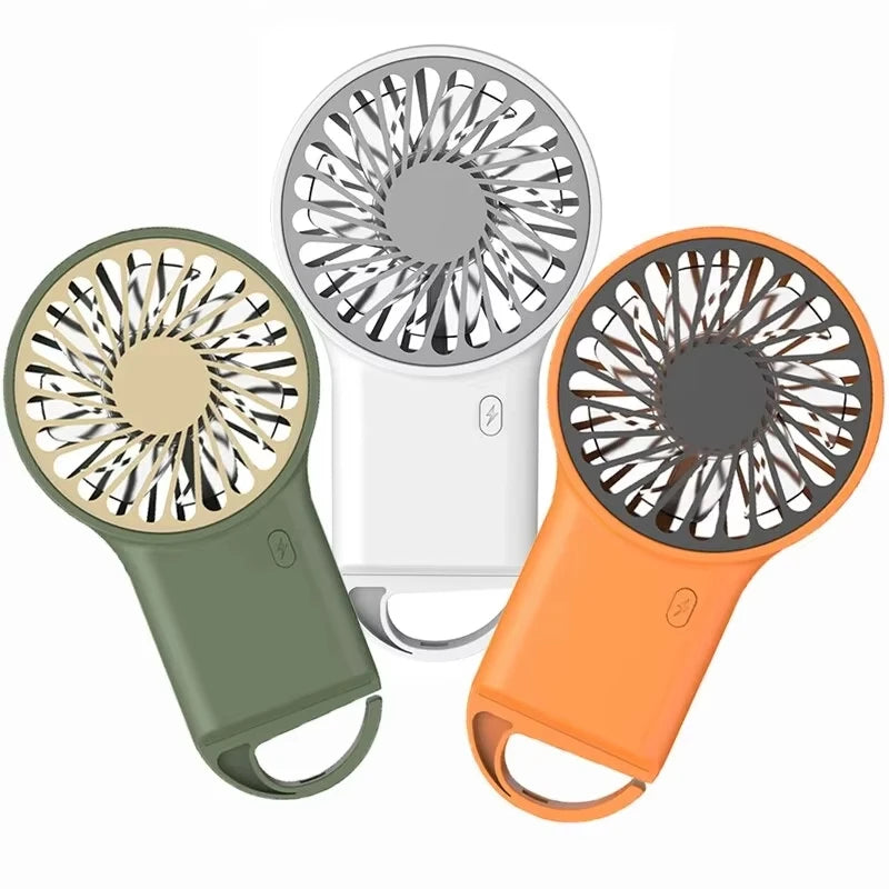 AeroMint Mini USB-Tischventilator | Tragbar & Leise | Mehrstufige Windstärke | Metallgehäuse mit Sprühlackierung