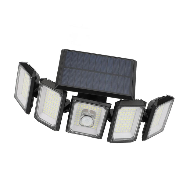 Solar Außenwandleuchte HELIOGUARD 300LED | Mit Bewegungssensor & Fernbedienung | 270° Abstrahlwinkel | IP65 wasserdicht