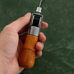 Leder Nähset | Handnähmaschine & Zubehör | Wachs­garn & Werkzeuge | Für Lederhandwerk & Reparaturen