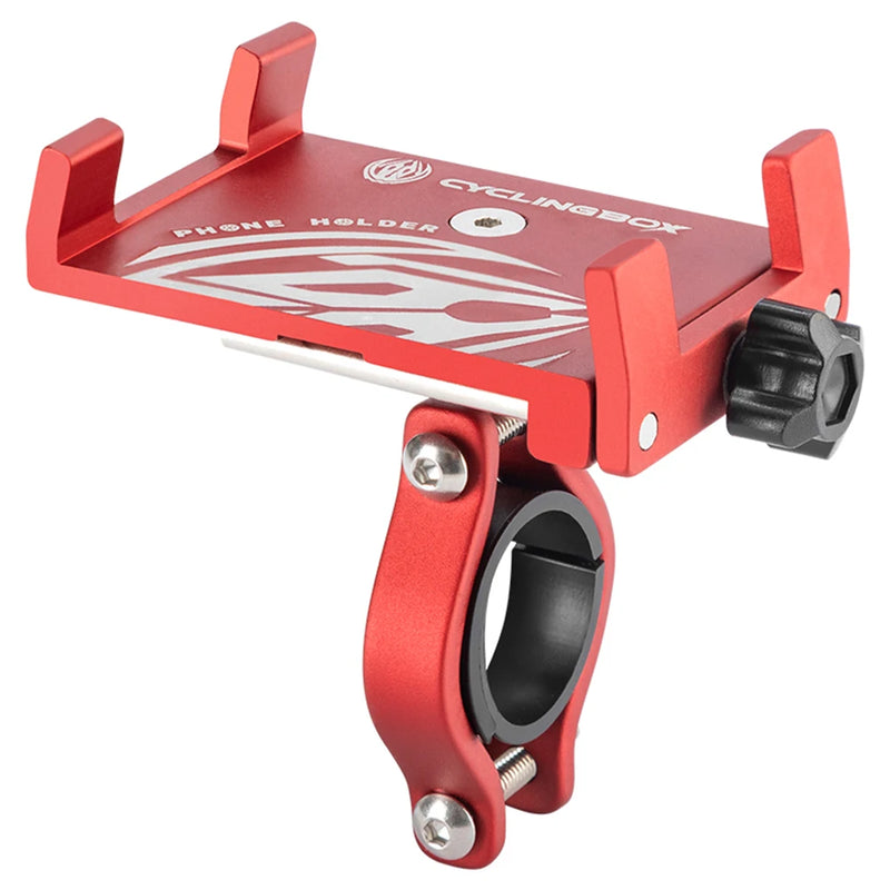 Fahrrad Handyhalterung RideGrip 360 Pro | 360° Drehbar | Aluminiumlegierung | Stoßfest & Sicher | Für Fahrrad, Motorrad & E-Scooter