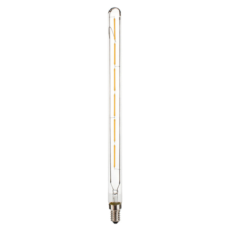 RetroLume | LED Röhrenlampe E14 | Vintage Filament Design | Warmweiß 2700K | 3W / 4W / 6W