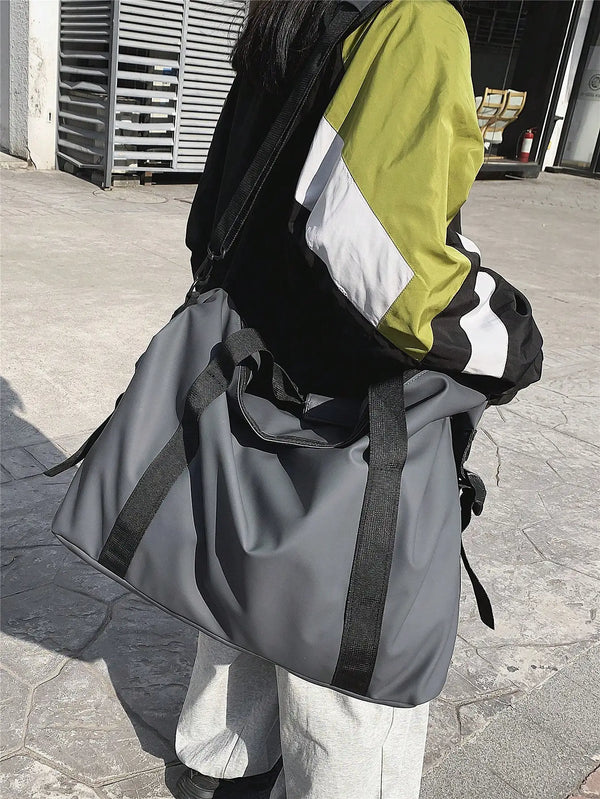 Movexa Reisetasche Groß | Leichte Sport- & Fitness-Tasche | Schultertasche & Crossbody | Viel Stauraum