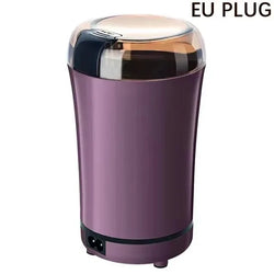 Grindora Elektrische Kaffeemühle & Gewürzzerkleinerer | Edelstahlklingen & einstellbare Mahlstufen | Tragbar & vielseitig | 10–30 Sek. Schnellmahlung