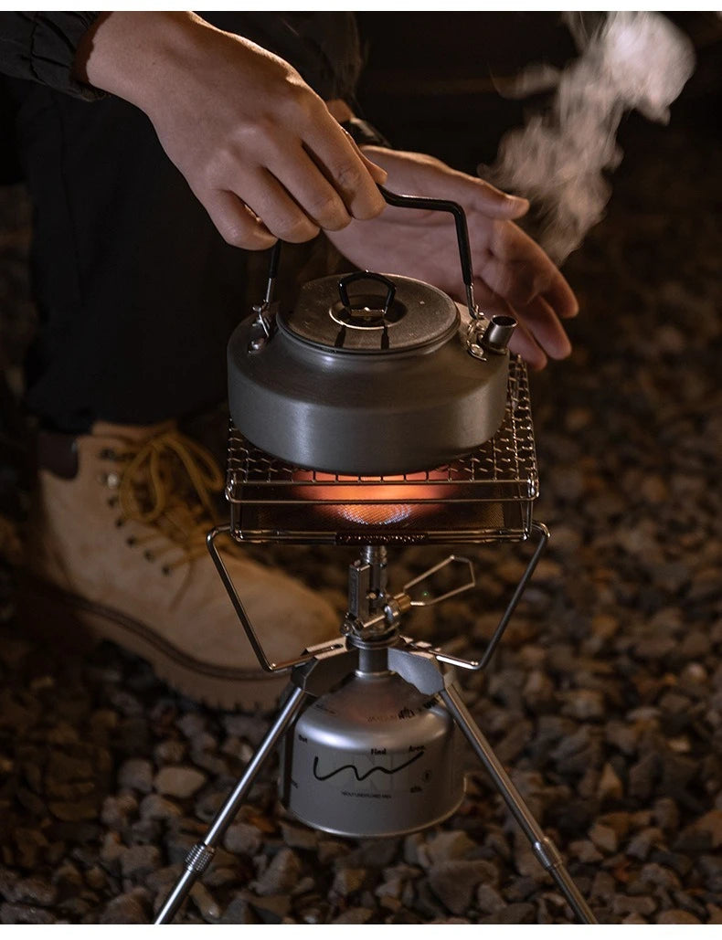 Flamvero Klappbarer Edelstahl-Toaströster | Modell S & M | Für Grill & Camping | Kompakt & robust
