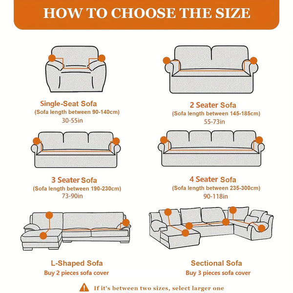 Floravelle | Sofaüberwurf mit Blumendesign | Rutschfest & Elastisch | Mit dekorativem Volant | Waschbarer Sofabezug