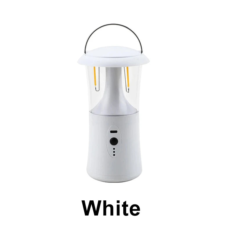 Campinglampe LUMOVIA Pro | 3 Lichtmodi | 1200mAh Akku | IPX4 Wasserdicht | Tragbar