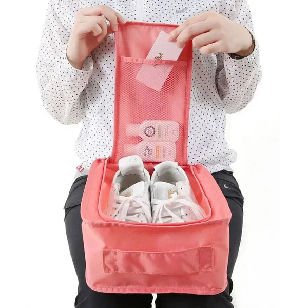 Multifunktionale Reise-Aufbewahrungstasche TravelEase FlexBag | Kosmetik- & Schuh-Organizer | 21×30×11,5 cm | 6 Farben