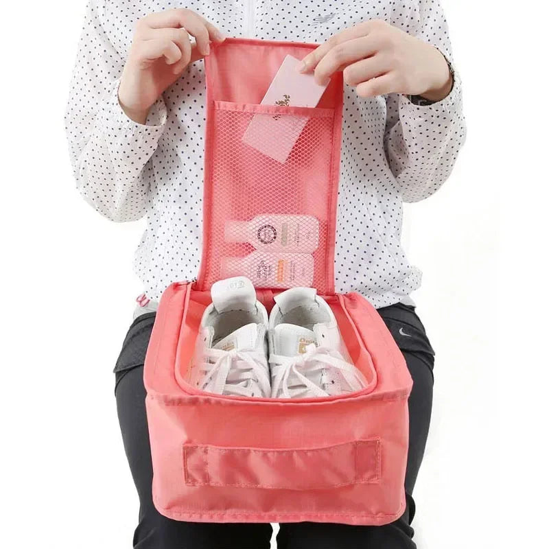 Multifunktionale Reise-Aufbewahrungstasche TravelEase FlexBag | Kosmetik- & Schuh-Organizer | 21×30×11,5 cm | 6 Farben
