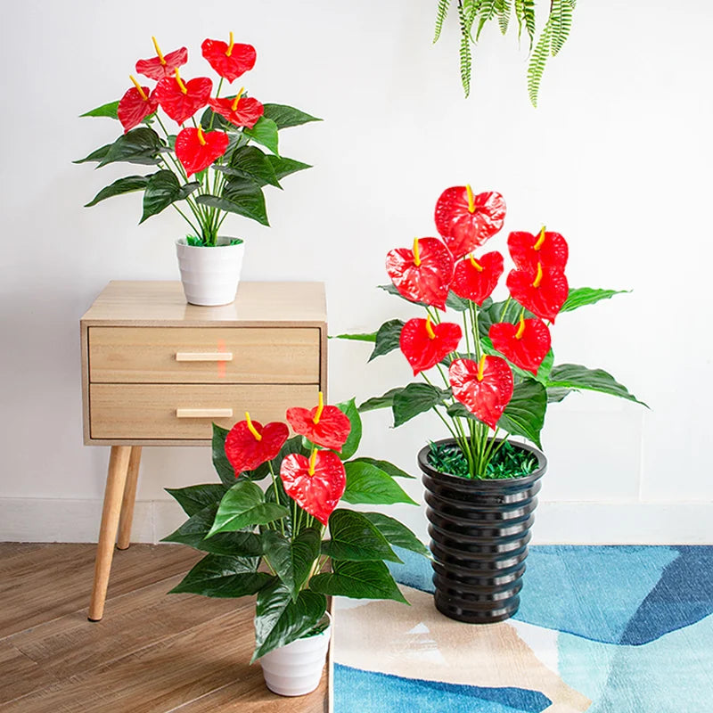 Monstéria | Künstliches Monstera Blatt | 53 cm | Tropische Deko für Haus & Garten