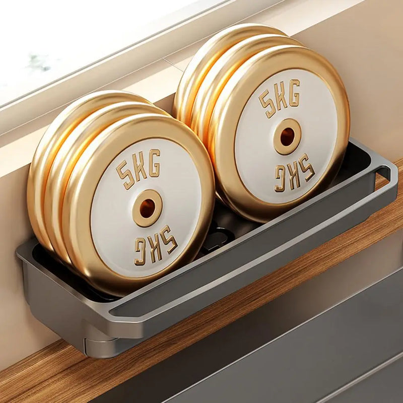 Cleanova Spülbecken Organizer | Abtropf- & Aufbewahrungsregal | Rutschfest & selbstentwässernd | Für Schwämme, Lappen & Seife | 32 × 11 cm