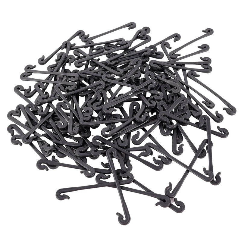 ClipVine Pro | 50/100er-Set Pflanzenclips aus Kunststoff | Für Tomaten, Reben & Gemüsepflanzen | 6,5 × 1 cm | UV-beständig
