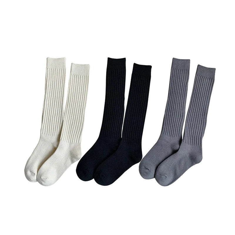 Wärmewolle Damen Wollsocken | Kniehoch | Herbst & Winter | Warm & Weich | Kaffee-Braun