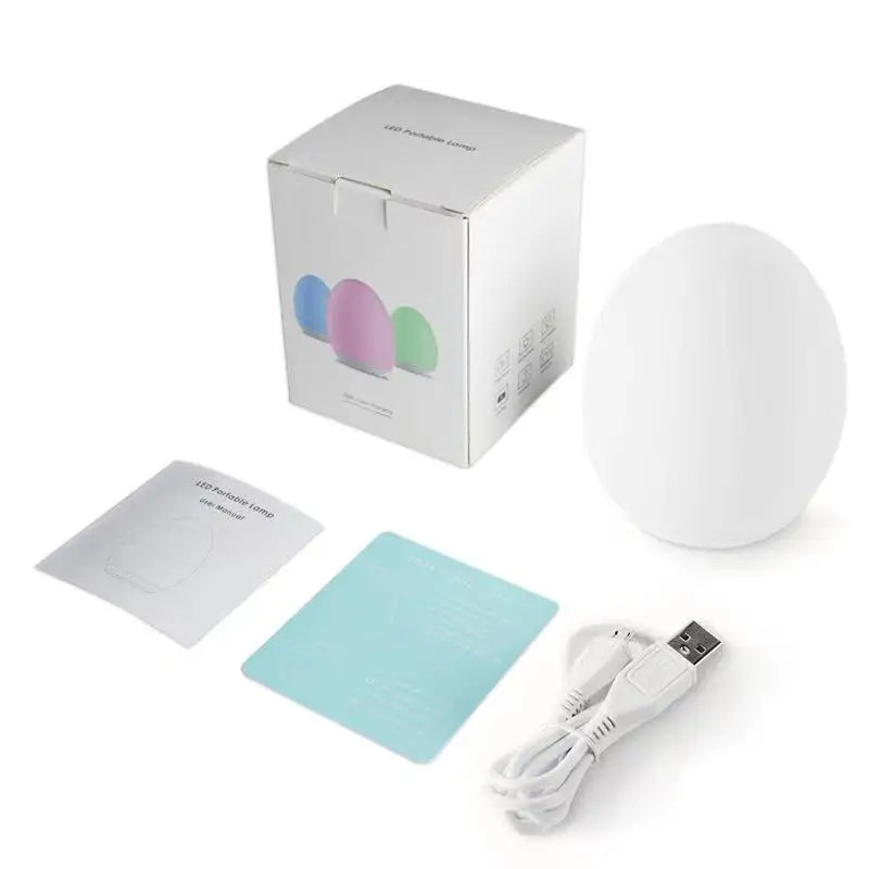 Lumiboo Nachtlicht | RGB & Warmweiß | Touch-Steuerung | 100h Akku | 12 × 10 cm | Baby- & Kinderzimmer