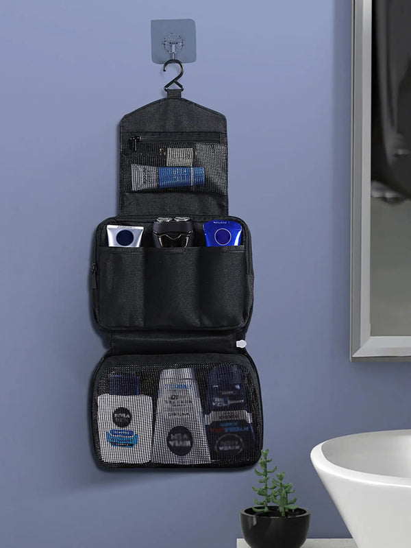 Faltbare Reise-Waschtasche DryNexa TravelCube | Mehrlagiges Design mit Nass-Trocken-Trennung | Platzsparend & Wasserdicht